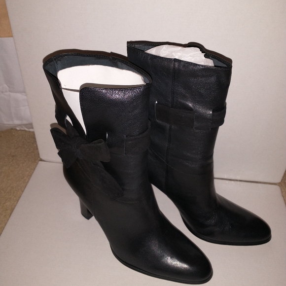 Charles by Charles David Booties Black sz 10m NIB - Picture 5 of 8